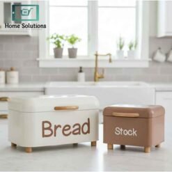 Kitchen Bread Box Containers Set of 2