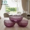 Luxury Ripple Design Glass Bowl Set 7 Pieces