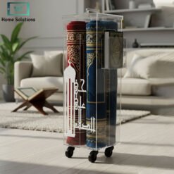 Acrylic Pray Mat Box with Side Quran Holder Pocket