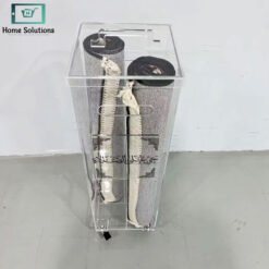 Acrylic Pray Mat Box with Side Quran Holder Pocket 4 - Home Solutions