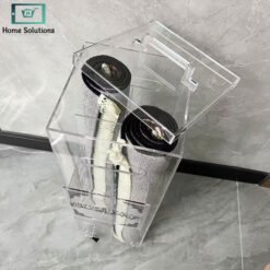 Acrylic Pray Mat Box with Side Quran Holder Pocket 5 - Home Solutions