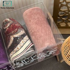 Acrylic Pray Mat Box with Side Quran Holder Pocket & Wooden Stand 19 Acrylic Pray Mat Box with Side Quran Holder Pocket Wooden Stand 7 - Home Solutions