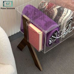 Acrylic Pray Mat Box with Side Quran Holder Pocket & Wooden Stand 20 Acrylic Pray Mat Box with Side Quran Holder Pocket Wooden Stand 8 - Home Solutions