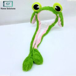Cute Plush Froggy Hair Band with Moving Ears