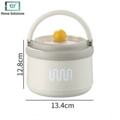 Meal Muse Lunch Box with Foldable Handle Spoon 730ml 10 - Home Solutions
