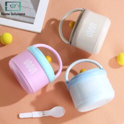 Meal Muse Lunch Box with Foldable Handle Spoon 730ml 4 - Home Solutions
