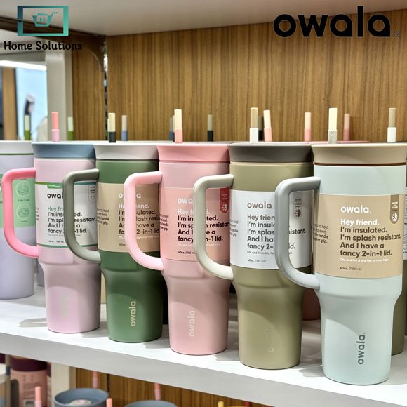 Owala FreeSip 40oz Tumbler Splash Resistant with 2-in-1 Lid 5 Owala FreeSip 40oz Tumbler Splash Resistant with 2-in-1 Lid - Image 3