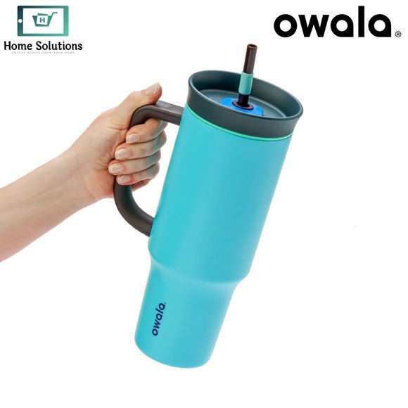 Owala FreeSip 40oz Tumbler Splash Resistant with 2-in-1 Lid 10 Owala FreeSip 40oz Tumbler Splash Resistant with 2-in-1 Lid - Image 8