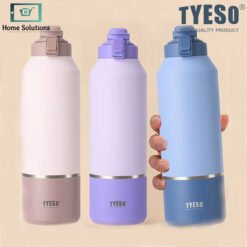 TYESO PowerFlow Water Bottle with Safety Lock 1200ml 3 - Home Solutions