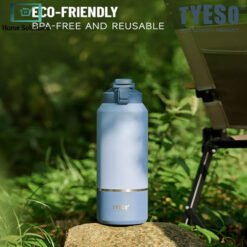 TYESO PowerFlow Water Bottle with Safety Lock 1200ml 5 - Home Solutions