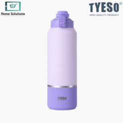 TYESO PowerFlow Water Bottle with Safety Lock 1200ml purple - Home Solutions