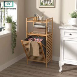 Alternative view of Bamboo Laundry Basket
