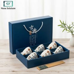 Alternative view of Japanese Heritage Ceramic Bowls Set