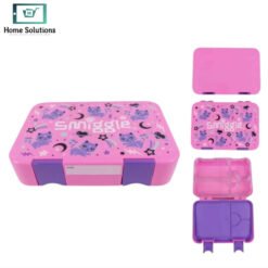 Smiggle Lunch Box Happy Bento for Kids - Cute Cartoon Cat Design 9 boxs 2 - Home Solutions