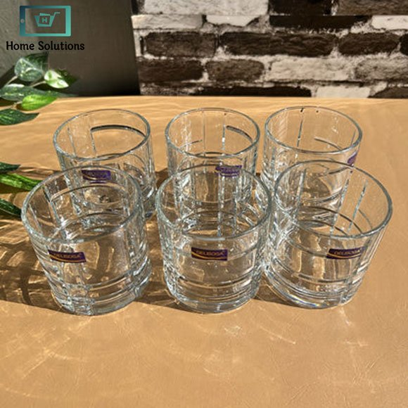 Delisoga Elegance Drinking Glass Set – 340ml 5 Delisoga Elegance Drinking Glass Set – 340ml - Image 3