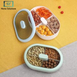 Ecoco Double Layer Candy & Dry Fruits Box