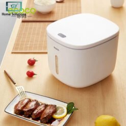 Alternative view of Ecoco Automatic Opening Rice Bucket – 10kg