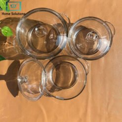 Alternative view of Delisoga Glass Bowl with Lids - Tempered Glass Microwave Safe