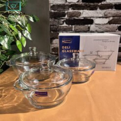 glass bowl set 3 - Home Solutions
