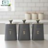 HausRoland Luxe Trio Gray canister set