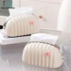 Luxury creative Shell tissue box with bread-style design for decorative home and table use.