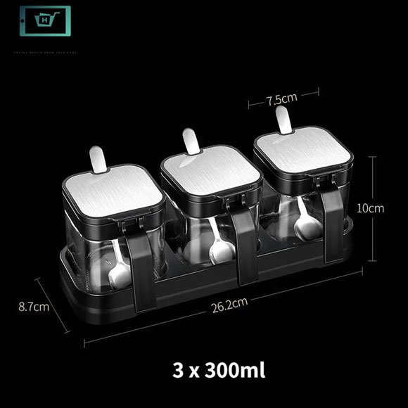 Seasoning Box Set 3-in-1 – White & Black 10 Seasoning Box Set 3-in-1 – White & Black - Image 8