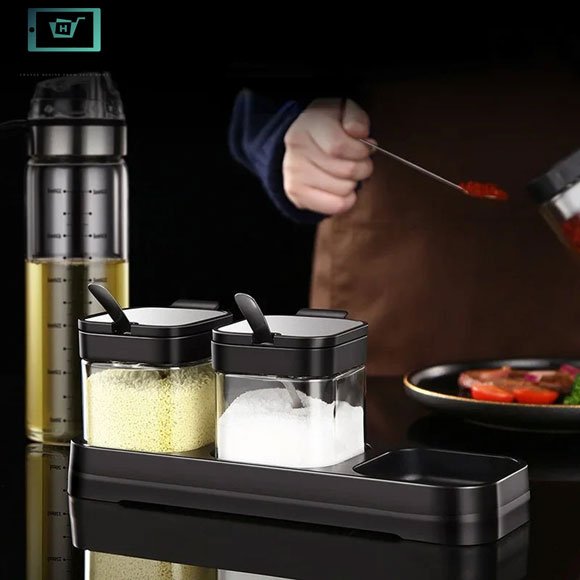 Seasoning Box Set 3-in-1 – White & Black 7 Seasoning Box Set 3-in-1 – White & Black - Image 5