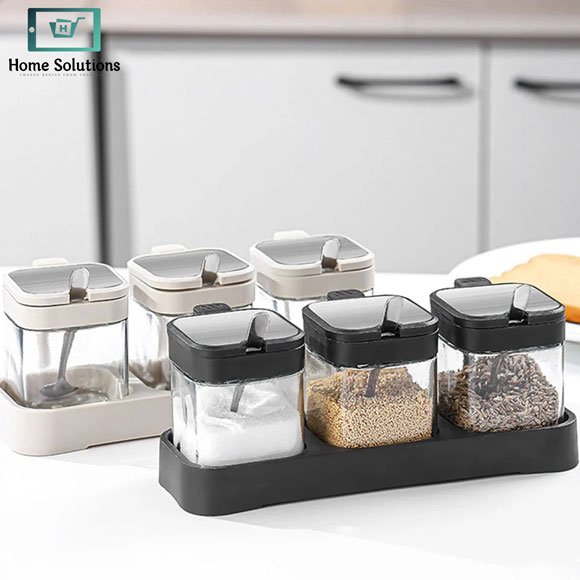 Seasoning Box Set 3-in-1 – White & Black 6 Seasoning Box Set 3-in-1 – White & Black - Image 4