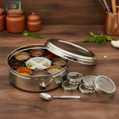 Indian masala box stainless steel