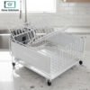 HausRoland 2 Layer Dish Rack Grey