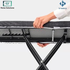 Brasiana Ironing Board with Iron Rest Heavy Duty Foldable 7 - Home Solutions