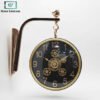 Double Sided Wall Clock with Moving Gear 2 Double Sided Wall Clock with Moving Gear