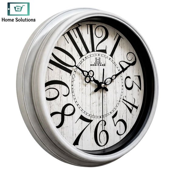 Eastern Heritage Wall Clock - 15 Inch Rustic 6 Eastern Heritage Wall Clock - 15 Inch Rustic