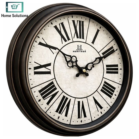 Eastern Heritage Wall Clock - 15 Inch Rustic 5 Eastern Heritage Wall Clock - 15 Inch Rustic