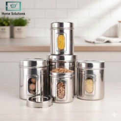 Indian Stainless Steel Dabba Set Aarpar See Thru Containers