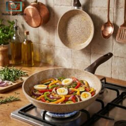 Falez granite fry pan non stick Turkish cookware