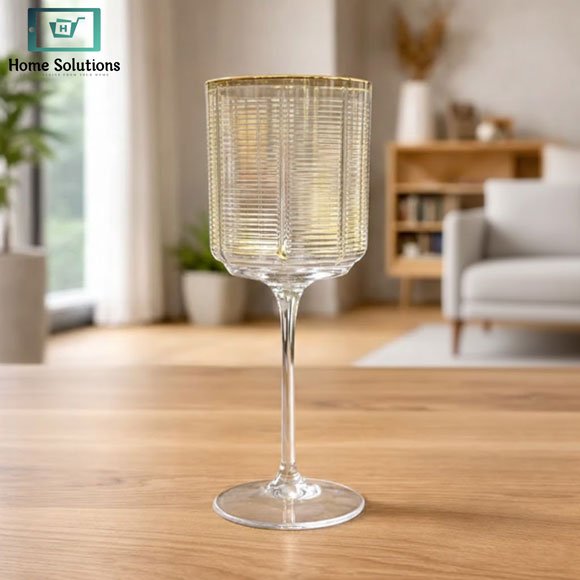 Crystal Goblet Glass Set of 6 4 Crystal Goblet Glass Set of 6 - Image 2