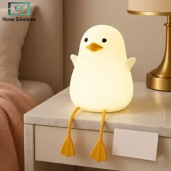 Cute Duck Rechargeable Silicone Night Lamp 17 lamps 7 - Home Solutions