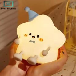 Cute Star Rechargeable Silicone Night Lamp 11 night lamp 6 - Home Solutions