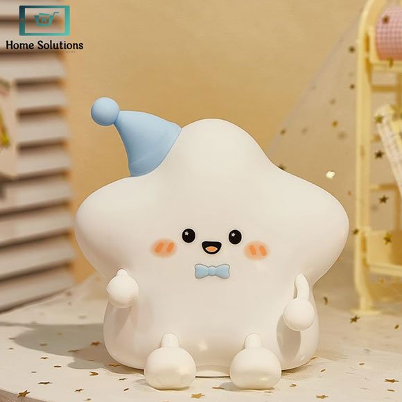 Cute Star Rechargeable Silicone Night Lamp 8 Cute Star Rechargeable Silicone Night Lamp - Image 6