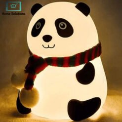 Alternative view of Panda Rechargeable Silicone Night Lamp