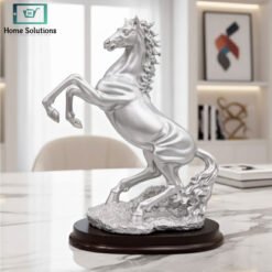 Power, elegance, and prestige in one statement piece 🐎✨ This Luxury Silver Rearing Horse Sculpture is perfect for executive offices and refined home décor.