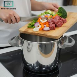 Alternative view of Falez Pressure Cooker Stainless Steel 9L– Turkish Made
