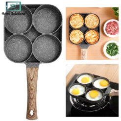 Non-Stick Frying Pan 4 in 1 Multi Section Pan 16 fry 1 - Home Solutions