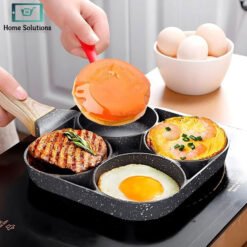 Non-Stick Frying Pan 4 in 1 Multi Section Pan 10 fry - Home Solutions