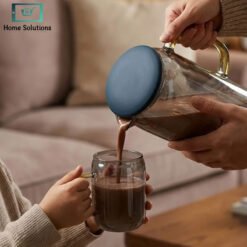 Alternative view of Glass Water Set 7-Piece Smoky Grey