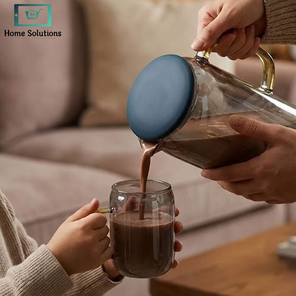 Glass Water Set 7-Piece Smoky Grey 3 Glass Water Set 7-Piece Smoky Grey - Image 2