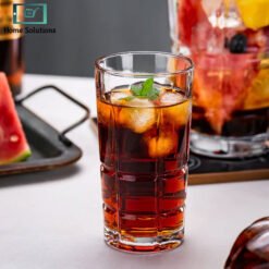 Alternative view of Delisoga Textured Glass Water Set – 1.7L Water Pitcher with 6 Glasses