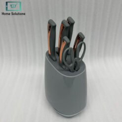 Elegant Knife Set 7-Piece - Rose Gold & Grey 7 knife set 5 - Home Solutions