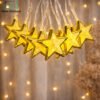Decora Golden Led Fairy Lights – 10 LEDs AureStar 1 golden Islamic LED fairy lights